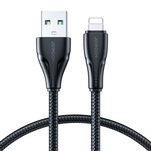Joyroom Surpass Series A11 USB-A / Lightning 2.4A Cable 0.25 m - Blackeng
