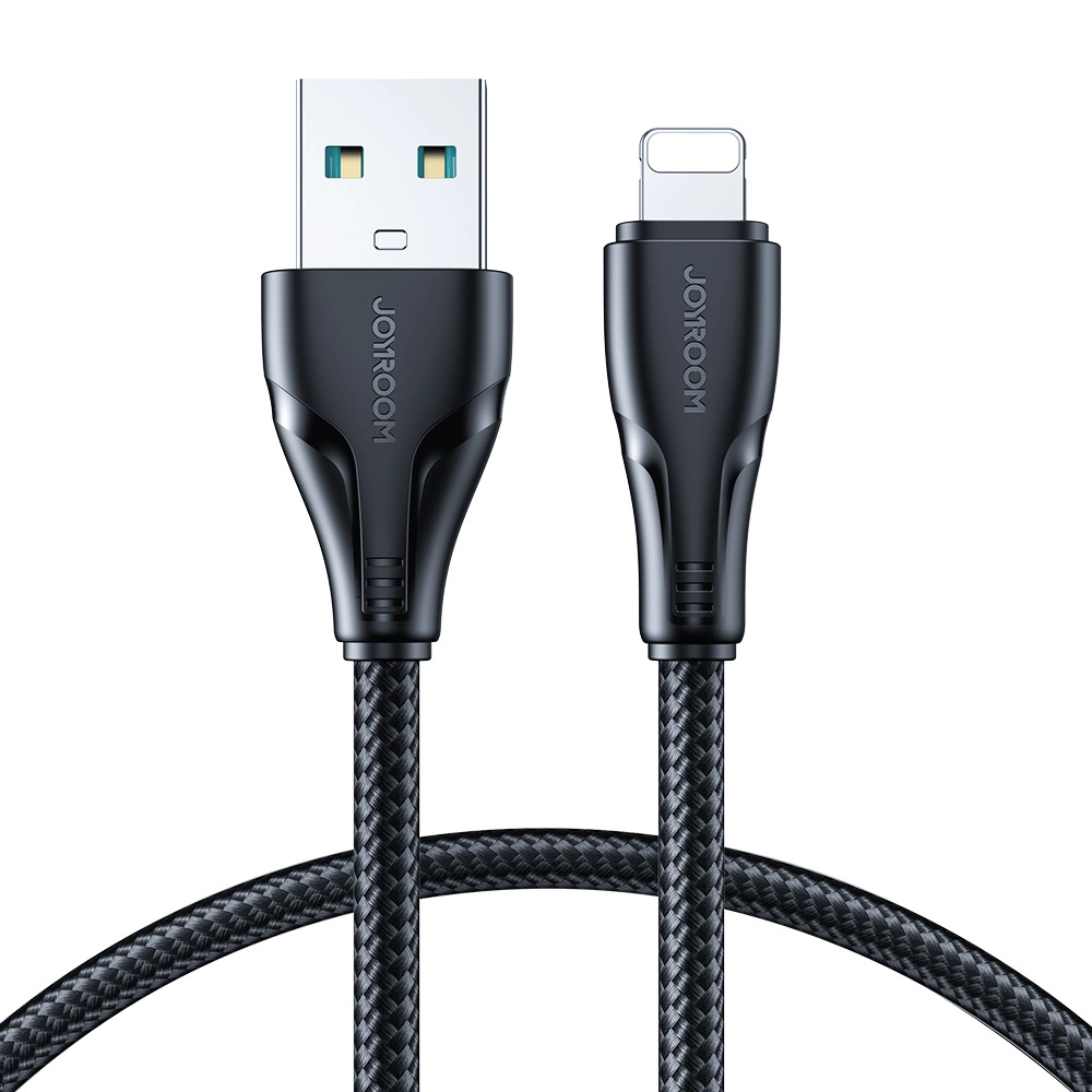 Joyroom Surpass Series A11 USB-A / Lightning 2.4A Cable 0.25 m - Blackeng