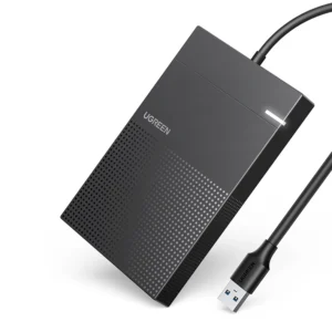 [RETURNED ITEM] Ugreen hard disk enclosure 2.5 '' USB 3.2 Gen 1 5Gbps bay for HDD SSD with USB cable black (30719 CM471)eng