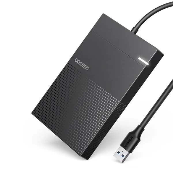 [RETURNED ITEM] Ugreen hard disk enclosure 2.5 '' USB 3.2 Gen 1 5Gbps bay for HDD SSD with USB cable black (30719 CM471)eng