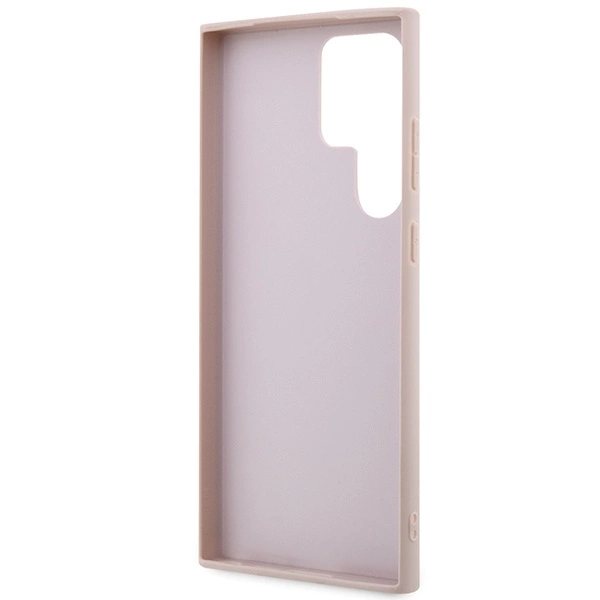 Guess GUHCS23L4GMGPI S23 Ultra S918 pink/pink hardcase 4G Big Metal Logoeng