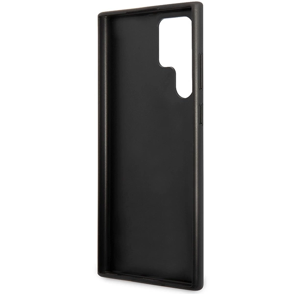 Guess GUHCS23LG4GFGR S23 Ultra S918 grey/grey hardcase 4G Metal Gold Logoeng