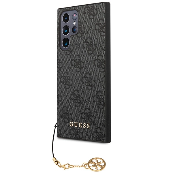 Guess GUHCS23LGF4GGR S23 Ultra S918 grey/grey hardcase 4G Charms Collectioneng