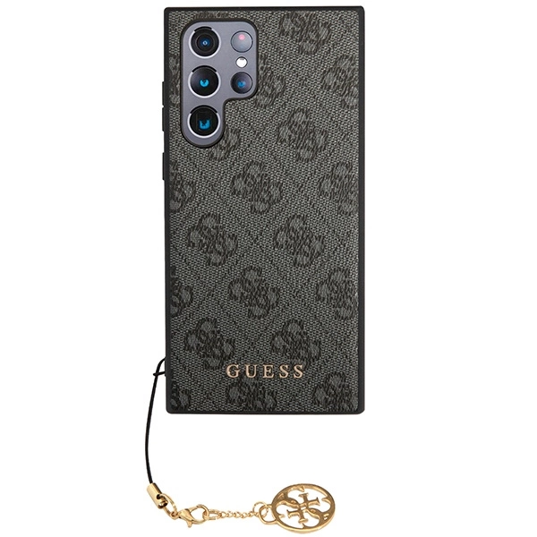 Guess GUHCS23LGF4GGR S23 Ultra S918 grey/grey hardcase 4G Charms Collectioneng