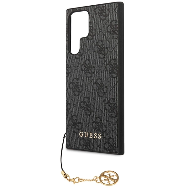 Guess GUHCS23LGF4GGR S23 Ultra S918 grey/grey hardcase 4G Charms Collectioneng