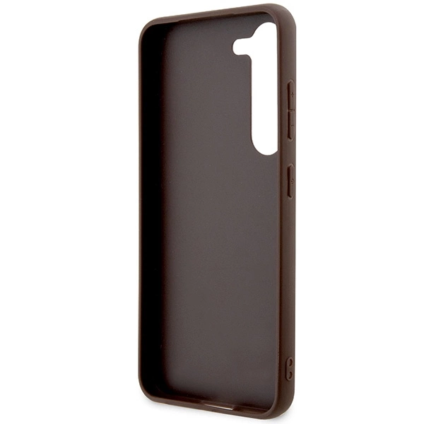 Guess GUHCS23MG4GLBR S23+ S916 brown/brown hardcase 4G Stripe Collectioneng