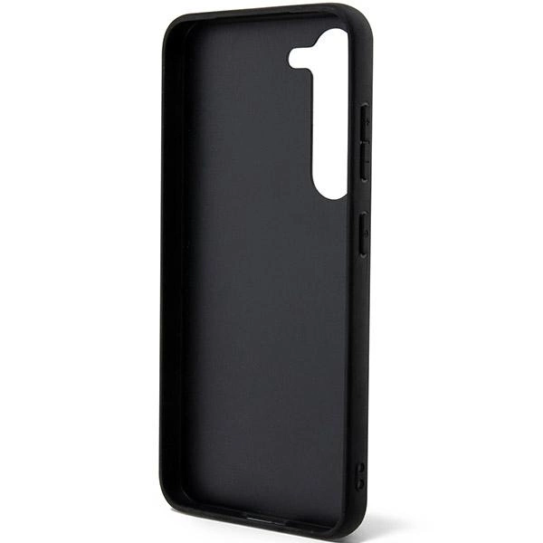 Guess GUHCS23MHGGSHK S23+ S916 black/black hard case Glitter Scripteng