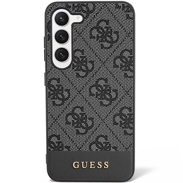 Guess GUHCS23SG4GLGR S23 S911 black/black hardcase 4G Stripe Collectioneng