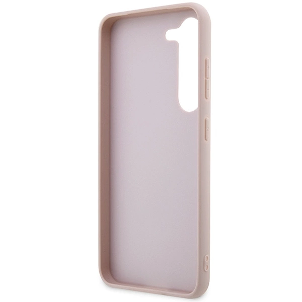 Guess GUHCS23SP4RPSP S23 S911 pink/pink hardcase 4G Printed Stripeeng