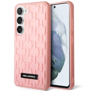 Karl Lagerfeld 3D Monogram Case for Samsung Galaxy S23+ - Pinkeng