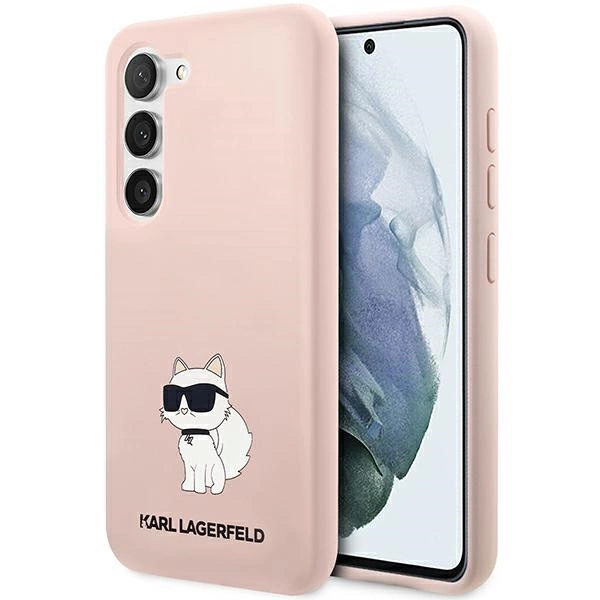 Karl Lagerfeld KLHCS23MSNCHBCP S23+ S916 hardcase pink/pink Silicone Choupetteeng