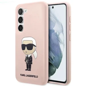 Karl Lagerfeld KLHCS23MSNIKBCP S23+ S916 hardcase pink/pink Silicone Ikonikeng
