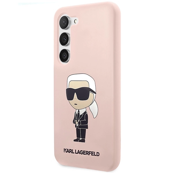 Karl Lagerfeld KLHCS23MSNIKBCP S23+ S916 hardcase pink/pink Silicone Ikonikeng
