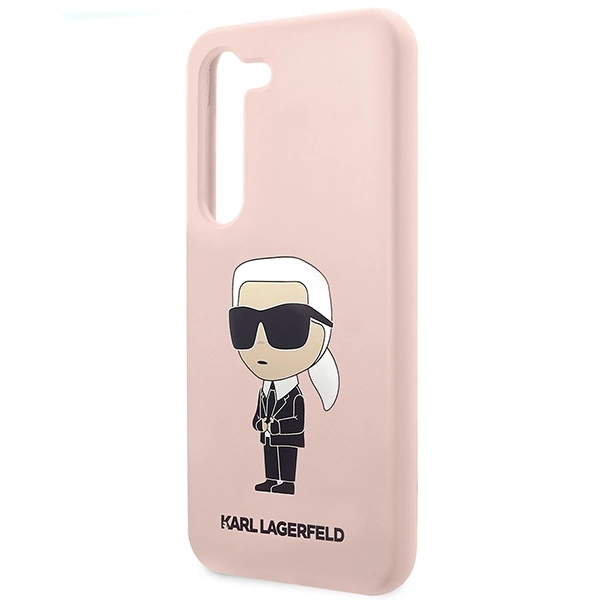 Karl Lagerfeld KLHCS23MSNIKBCP S23+ S916 hardcase pink/pink Silicone Ikonikeng