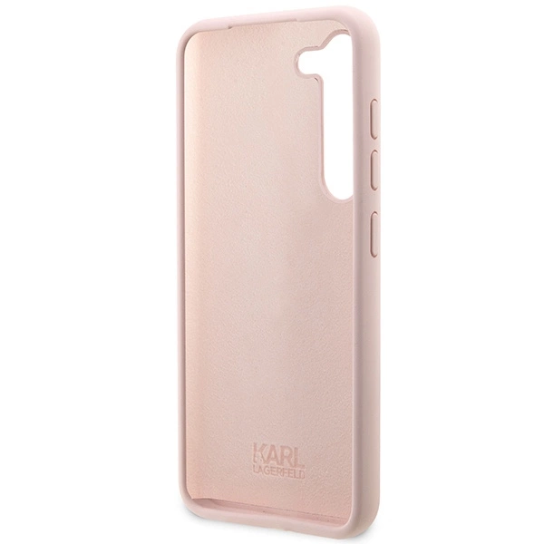 Karl Lagerfeld KLHCS23MSNIKBCP S23+ S916 hardcase pink/pink Silicone Ikonikeng