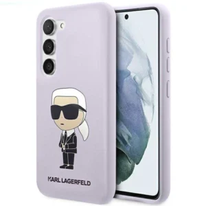Karl Lagerfeld KLHCS23MSNIKBCU S23+ S916 hardcase purple/purple Silicone Ikonikeng