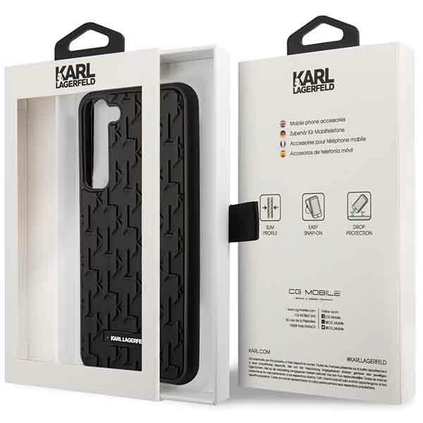 Karl Lagerfeld KLHCS23SRUPKLPK S23 S911 hardcase black/black 3D Monogrameng