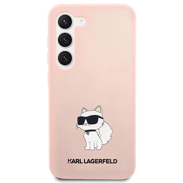 Karl Lagerfeld KLHCS23SSNCHBCP S23 S911 hardcase pink/pink Silicone Choupetteeng