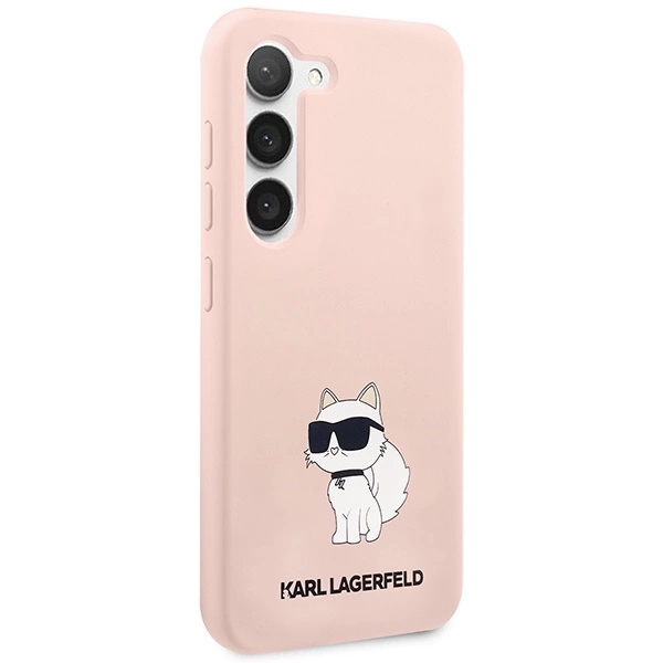 Karl Lagerfeld KLHCS23SSNCHBCP S23 S911 hardcase pink/pink Silicone Choupetteeng