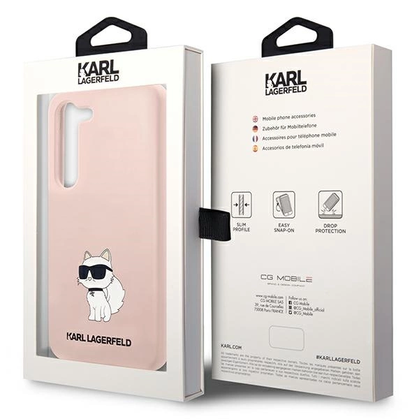 Karl Lagerfeld KLHCS23SSNCHBCP S23 S911 hardcase pink/pink Silicone Choupetteeng