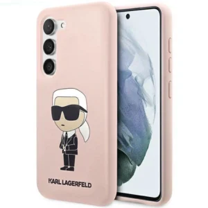 Karl Lagerfeld KLHCS23SSNIKBCP S23 S911 hardcase pink/pink Silicone Ikonikeng