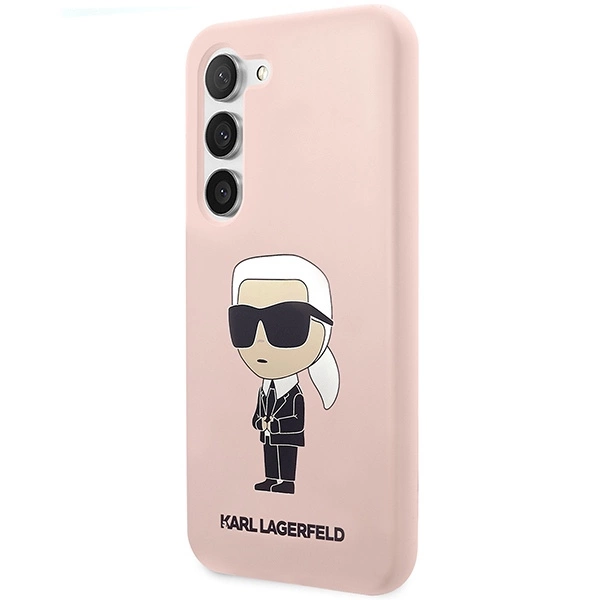 Karl Lagerfeld KLHCS23SSNIKBCP S23 S911 hardcase pink/pink Silicone Ikonikeng