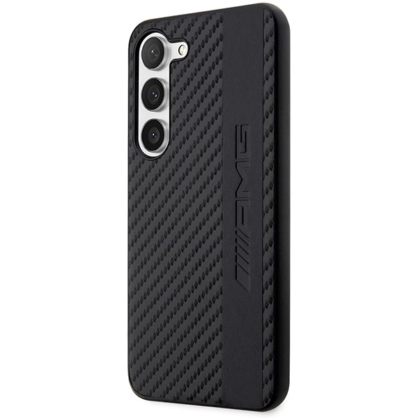 AMG AMHCS23MBLSCA S23+ S916 black/black hardcase Carbon Stripe&Embossedeng