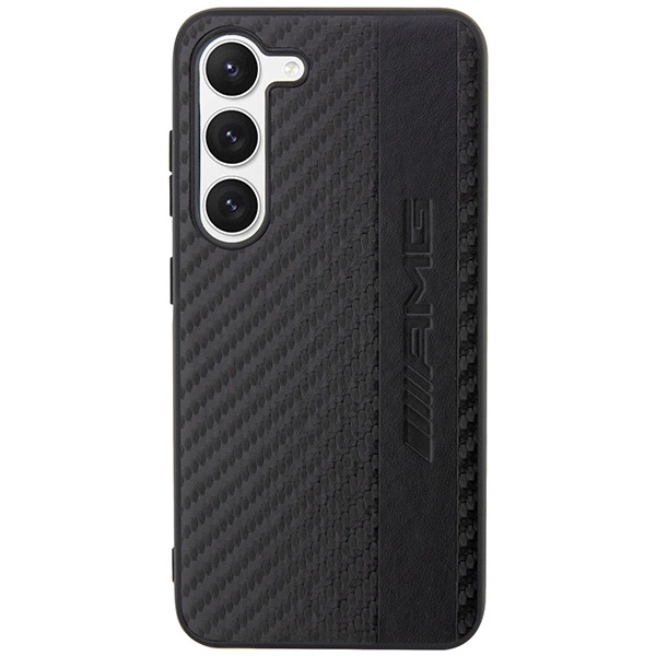 AMG AMHCS23MBLSCA S23+ S916 black/black hardcase Carbon Stripe&Embossedeng