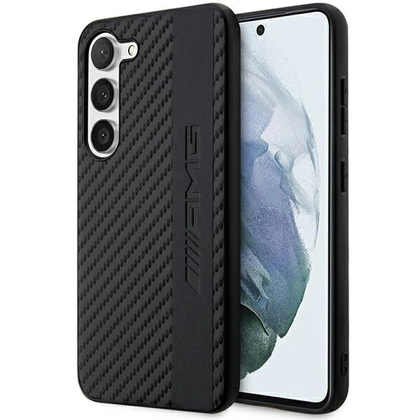 AMG AMHCS23SBLSCA S23 S911 black/black hardcase Carbon Stripe&Embossedeng