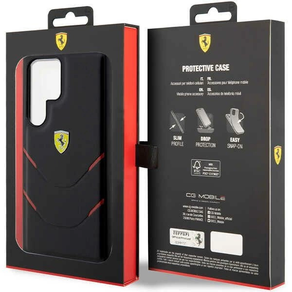 Ferrari FEHCS23LPBAK S23 Ultra S918 black/black hardcase Hot Stamp Lineseng