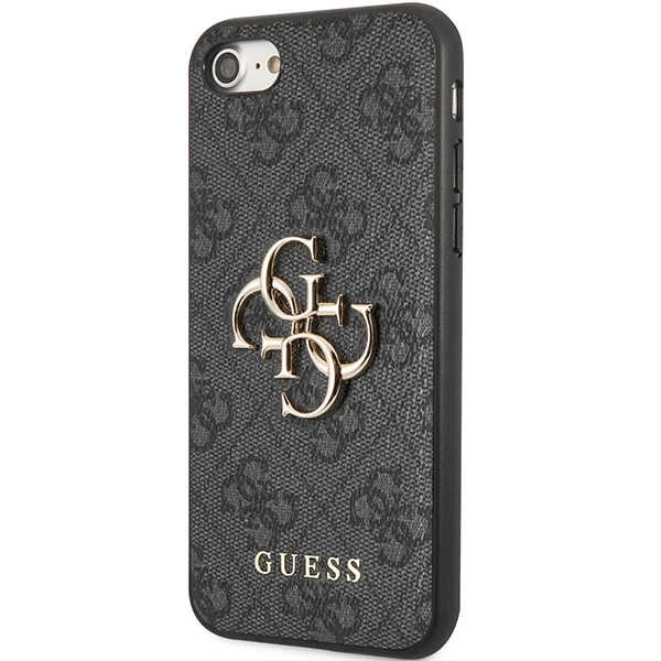 Guess GUHCI84GMGGR iPhone 7/8/SE 2020/ 2022 grey/grey hardcase 4G Big Metal Logoeng