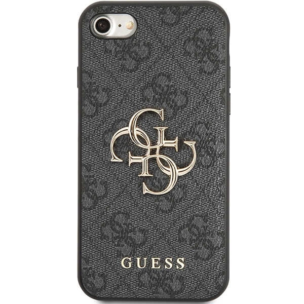 Guess GUHCI84GMGGR iPhone 7/8/SE 2020/ 2022 grey/grey hardcase 4G Big Metal Logoeng