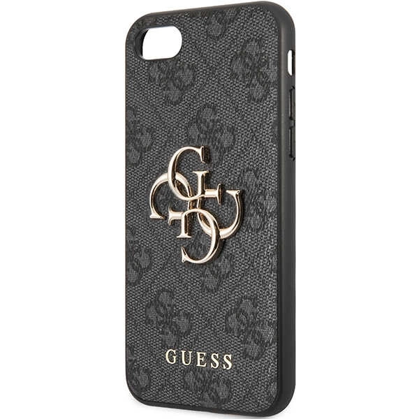 Guess GUHCI84GMGGR iPhone 7/8/SE 2020/ 2022 grey/grey hardcase 4G Big Metal Logoeng