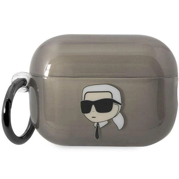 Karl Lagerfeld KKLAP2HNIKTCK Airpods Pro 2 cover black/black Ikonik Karl Lagerfeldeng