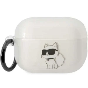 Karl Lagerfeld KLAP2HNCHTCT Airpods Pro 2 cover transparent Ikonik Choupetteeng