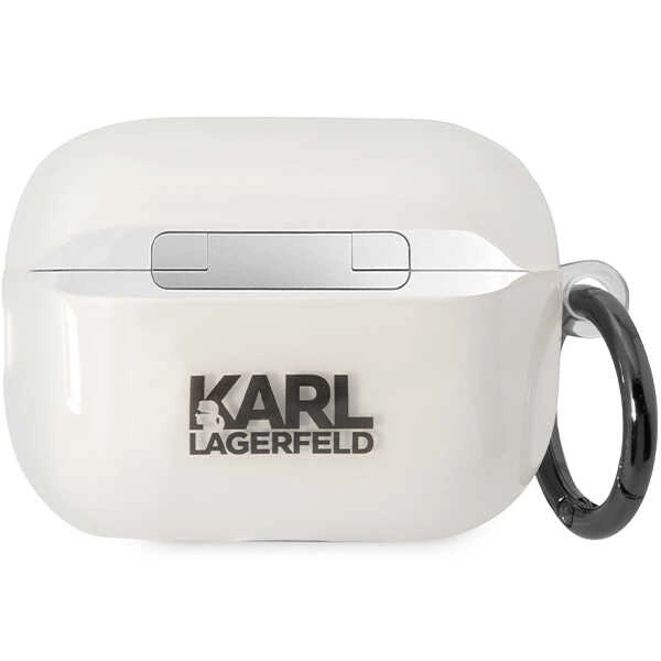 Karl Lagerfeld KLAP2HNCHTCT Airpods Pro 2 cover transparent Ikonik Choupetteeng