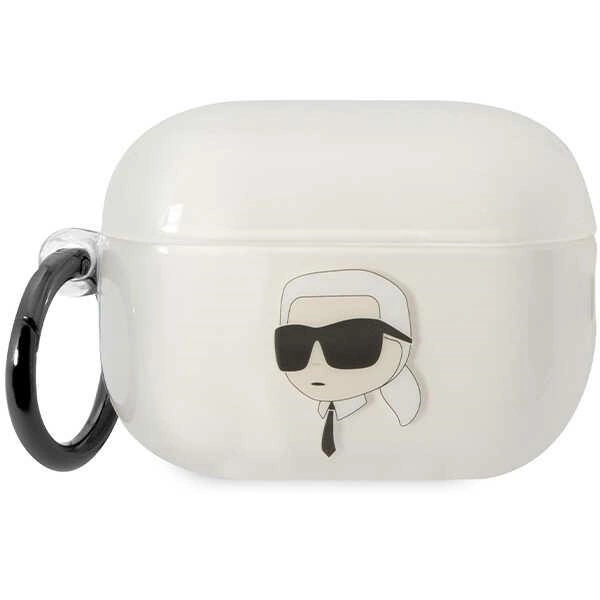 Karl Lagerfeld KLAP2HNIKTCT Airpods Pro 2 cover transparent Ikonik Karl Lagerfeldeng