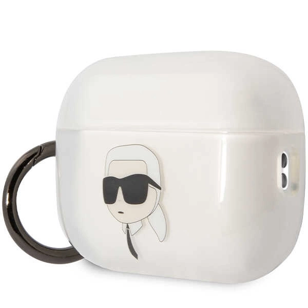 Karl Lagerfeld KLAP2HNIKTCT Airpods Pro 2 cover transparent Ikonik Karl Lagerfeldeng