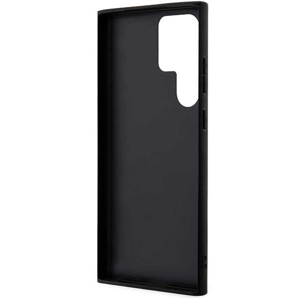 Karl Lagerfeld KLHCS23LSAKLHPK S23 Ultra S918 hardcase black/black Saffiano Mono Metal Logoeng