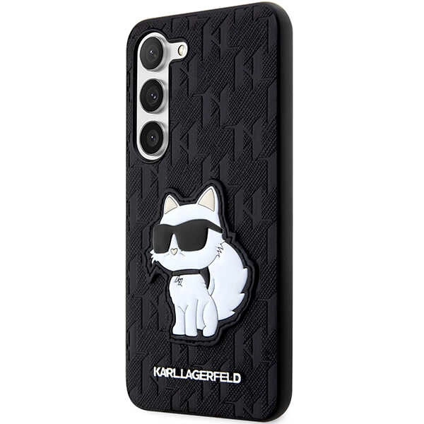 Karl Lagerfeld KLHCS23MSAKLHCPK S23+ S916 hardcase black/black Saffiano Monogram Choupetteeng