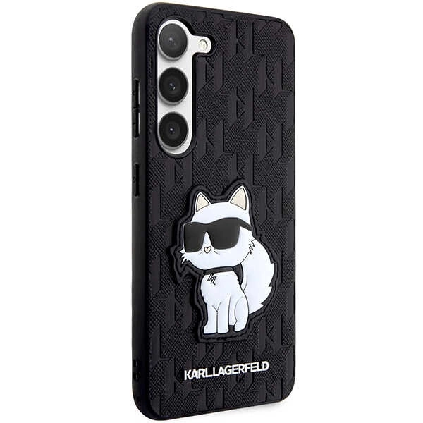 Karl Lagerfeld KLHCS23MSAKLHCPK S23+ S916 hardcase black/black Saffiano Monogram Choupetteeng