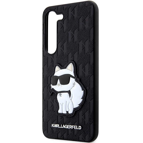 Karl Lagerfeld KLHCS23MSAKLHCPK S23+ S916 hardcase black/black Saffiano Monogram Choupetteeng