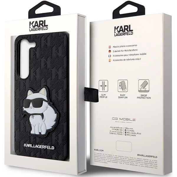 Karl Lagerfeld KLHCS23MSAKLHCPK S23+ S916 hardcase black/black Saffiano Monogram Choupetteeng