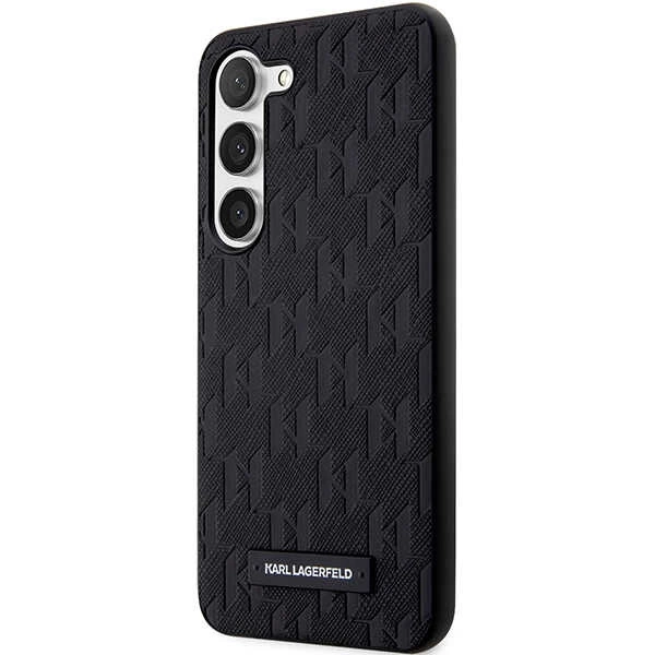 Karl Lagerfeld KLHCS23MSAKLHPK S23+ S916 hardcase black/black Saffiano Mono Metal Logoeng