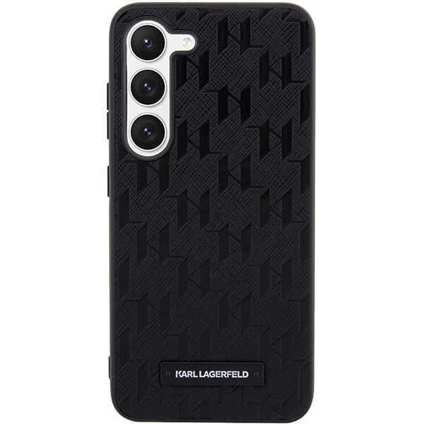 Karl Lagerfeld KLHCS23MSAKLHPK S23+ S916 hardcase black/black Saffiano Mono Metal Logoeng