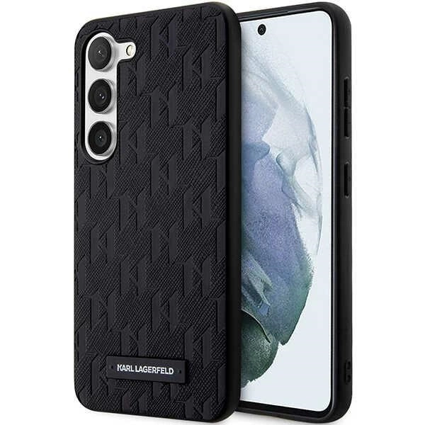 Karl Lagerfeld KLHCS23SSAKLHPK S23 S911 hardcase black/black Saffiano Mono Metal Logoeng