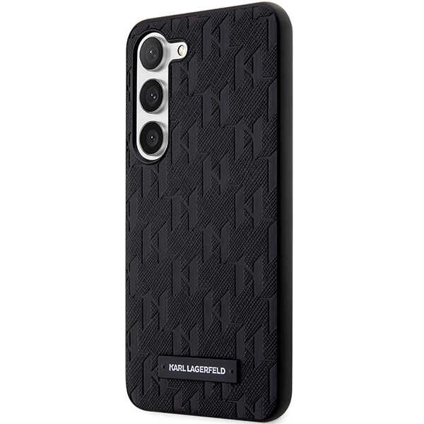 Karl Lagerfeld KLHCS23SSAKLHPK S23 S911 hardcase black/black Saffiano Mono Metal Logoeng
