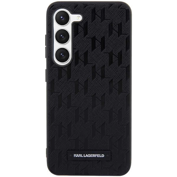 Karl Lagerfeld KLHCS23SSAKLHPK S23 S911 hardcase black/black Saffiano Mono Metal Logoeng