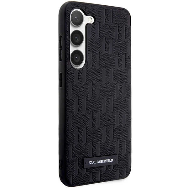 Karl Lagerfeld KLHCS23SSAKLHPK S23 S911 hardcase black/black Saffiano Mono Metal Logoeng