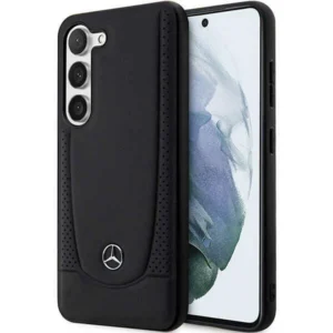 Mercedes Leather Urban case for Samsung Galaxy S23+ - blackeng